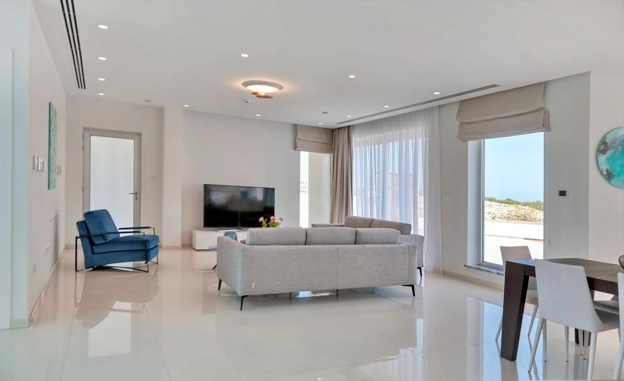 Beachfront Luxury Villa Idania Айя-Напа Экстерьер фото