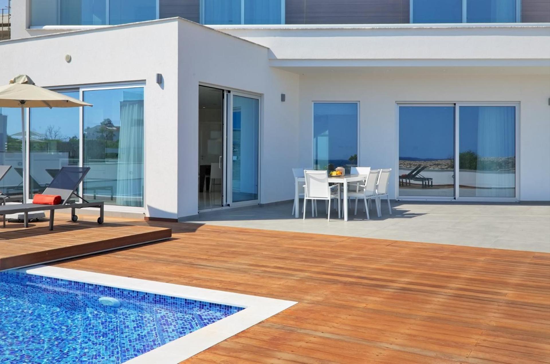 Beachfront Luxury Villa Idania Айя-Напа Экстерьер фото