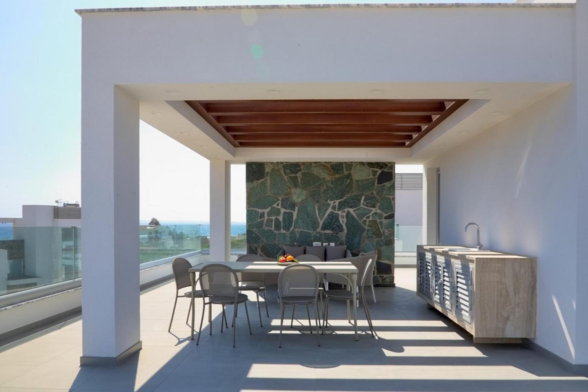 Beachfront Luxury Villa Idania Айя-Напа Экстерьер фото